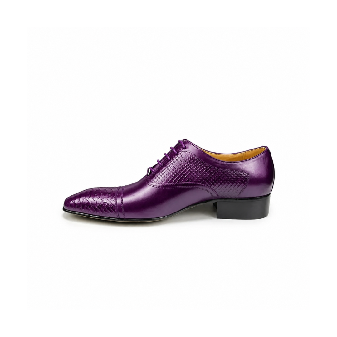 Men’s Crocodile Oxford Shoes