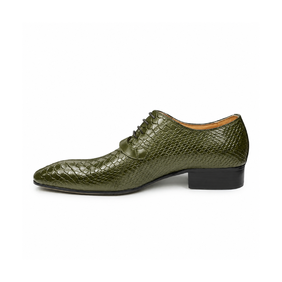 Men’s Crocodile Oxford Shoes